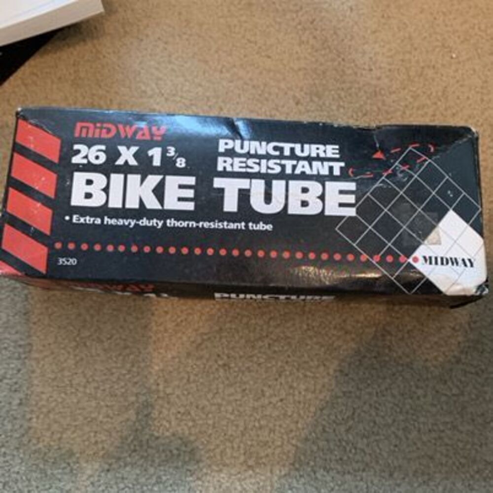 Midway 26 x 1 3/8 Puncture Resistant Tube
